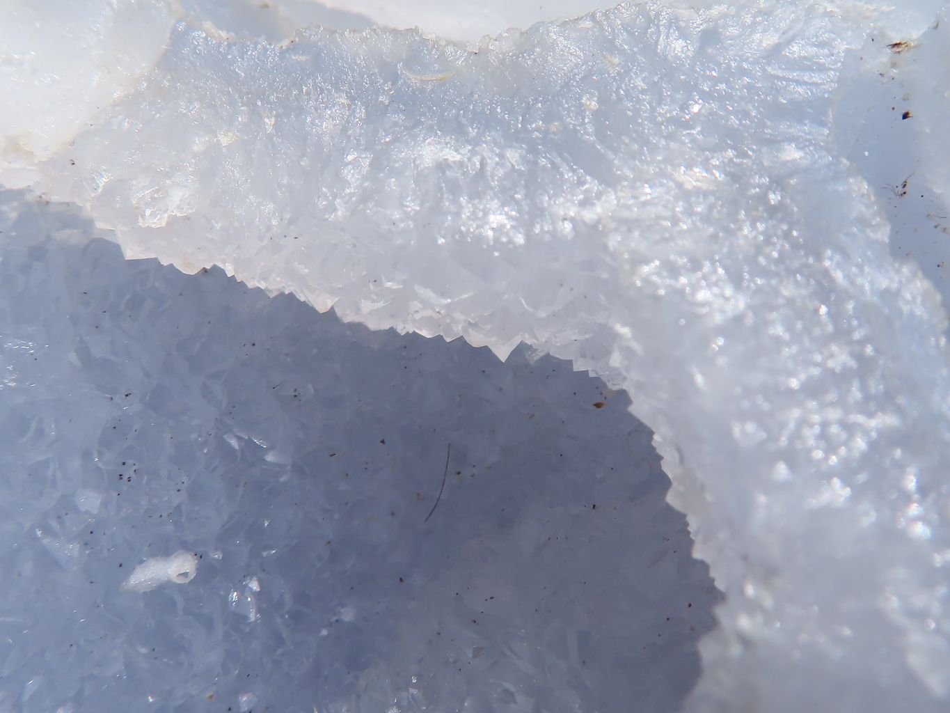 Natural Etched Blue Chalcedony Specimens  x 6 From Malawi - TopRock