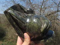 Polished Hand Carved Leopard Stone Book Ends  x 2 From Zimbabwe - TopRock