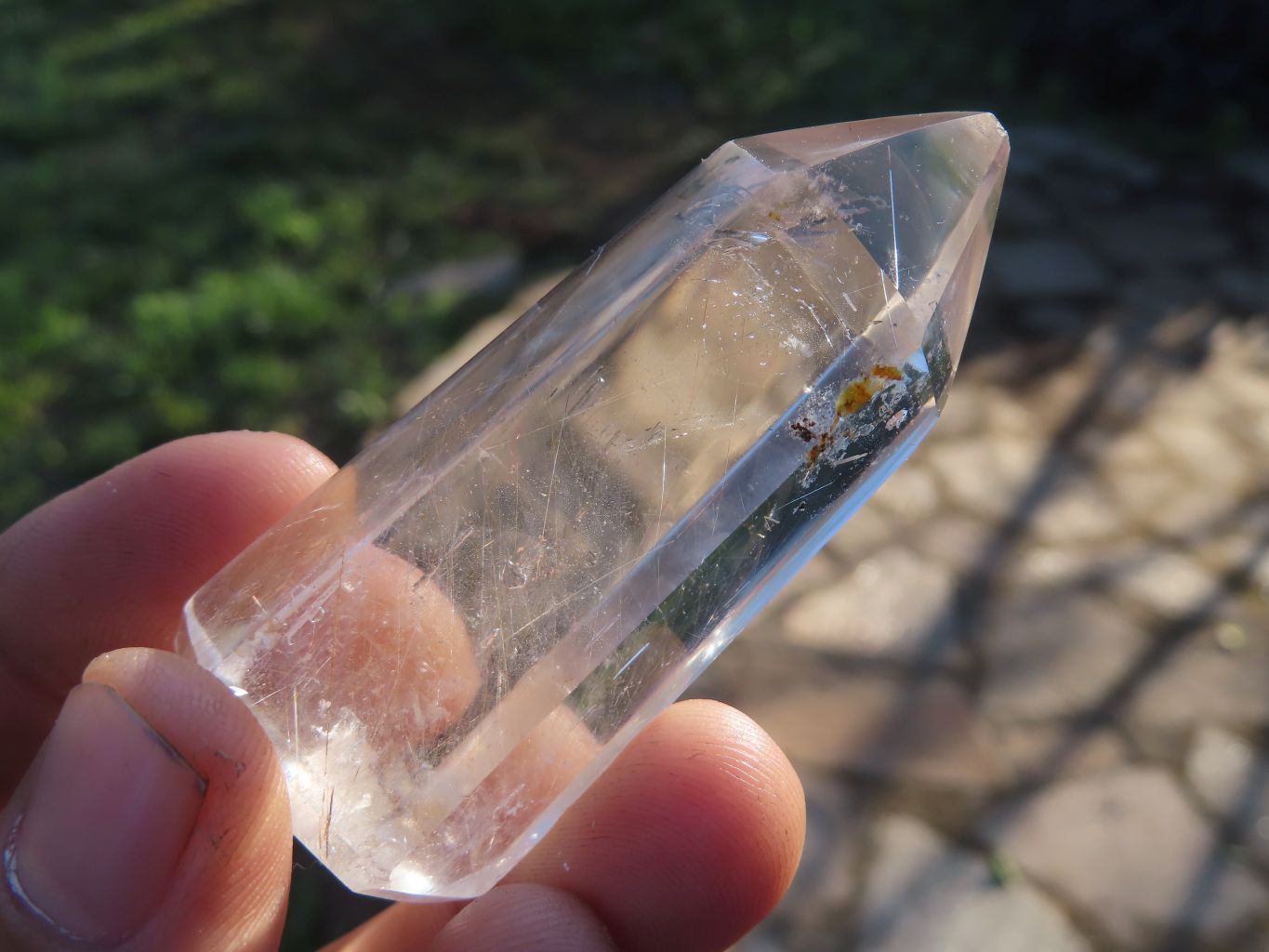 Polished Mixed Selection Of Window Quartz Crystals x 6 From Ankazobe, Madagascar - TopRock