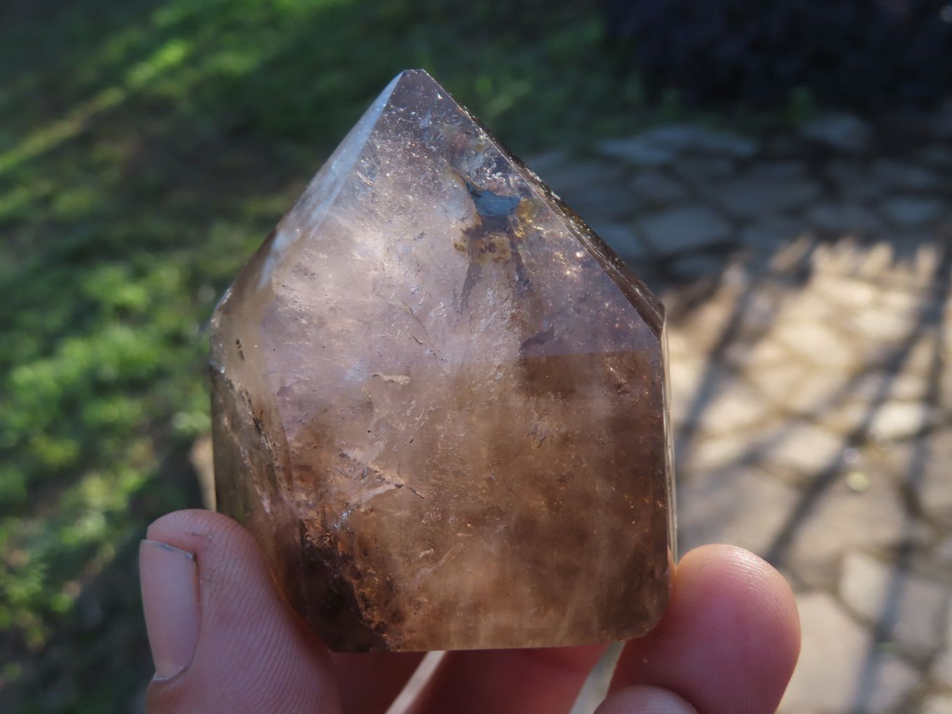 Polished Mixed Selection Of Window Quartz Crystals x 6 From Ankazobe, Madagascar - TopRock