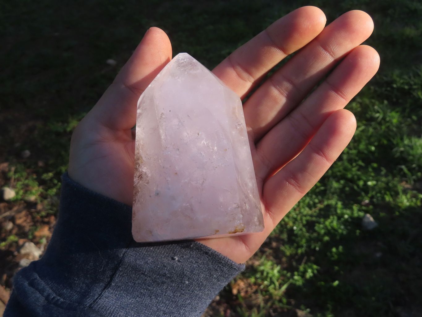 Polished Mixed Selection Of Window Quartz Crystals x 6 From Ankazobe, Madagascar - TopRock