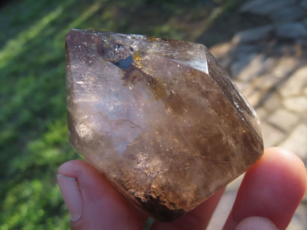 Polished Mixed Selection Of Window Quartz Crystals x 6 From Ankazobe, Madagascar - TopRock