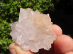 Natural Mini White Spirit Quartz Clusters  x 35 From Boekenhouthoek, South Africa - Toprock Gemstones and Minerals 