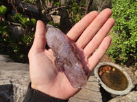 Natural Smokey Amethyst Crystals  x 7 From Chiredzi, Zimbabwe - Toprock Gemstones and Minerals 