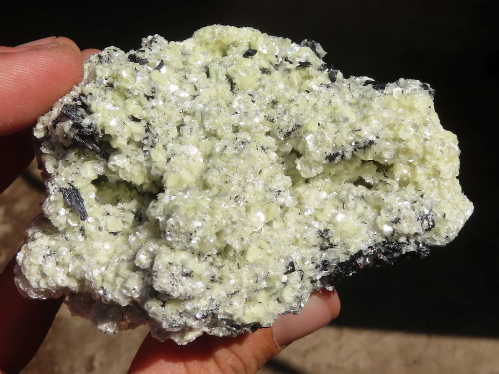 Natural Schorl Black Tourmaline With Quartz & Vermiculite  x 3 From Erongo, Namibia - Toprock Gemstones and Minerals 
