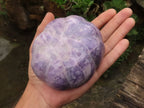 Polished Purple Lepidolite Pumpkin Carvings  x 4 From Zimbabwe - TopRock