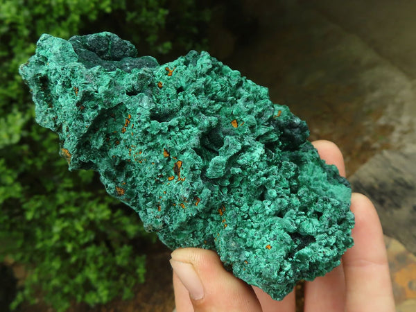 Natural Extra Large Silky Malachite Specimens  x 3 From Kasompe, Congo - TopRock