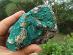 Natural Drusy Coated Malachite On Matrix Specimens x 3 From Tenke Fungurume, Congo - TopRock