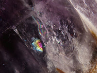 Polished Gemmy Chevron Amethyst Points  x 2 From Zambia - Toprock Gemstones and Minerals 