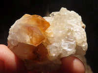Natural Small Golden Limonite / Lemonite Quartz Clusters  x 35 From Zambia - Toprock Gemstones and Minerals 
