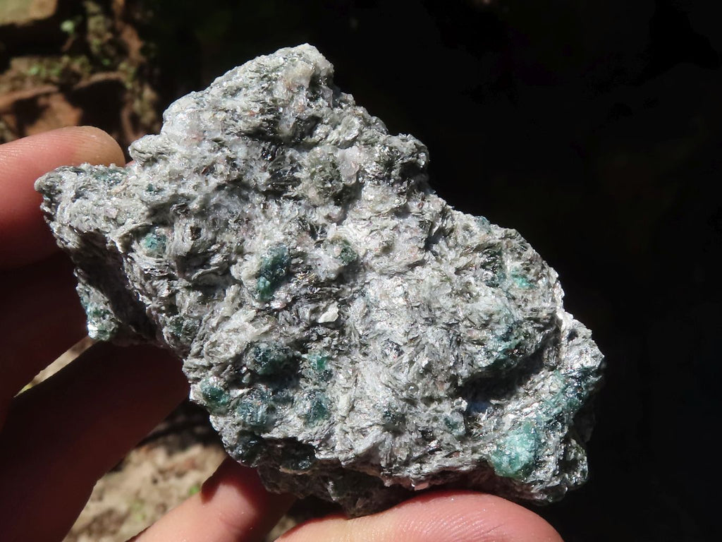 Natural Green Emerald Crystals In Schist Specimens  x 6 From Sandawana, Zimbabwe - TopRock