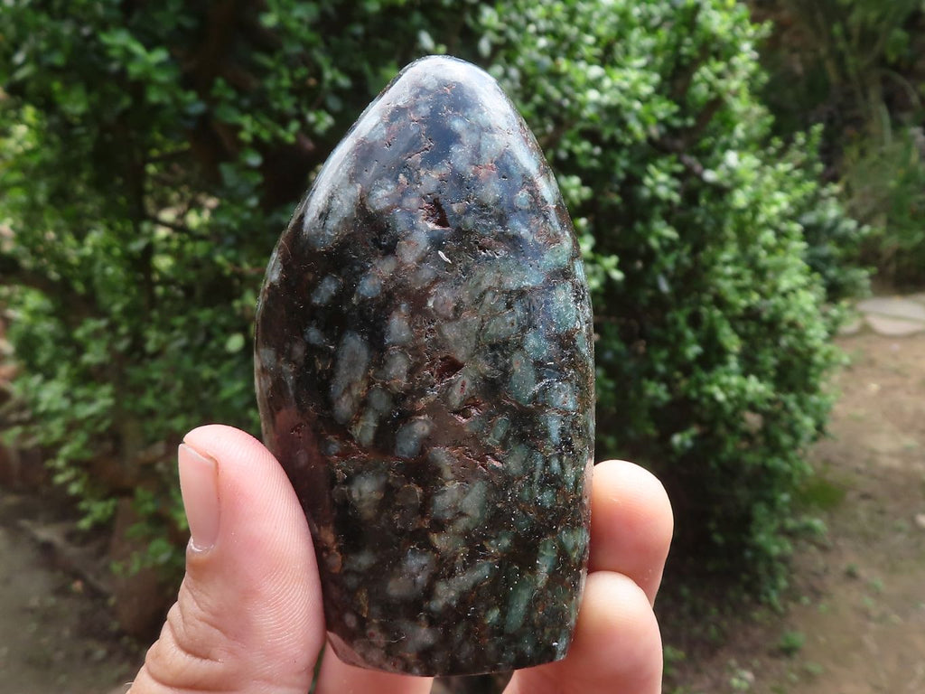 Polished Green Emerald In Matrix Standing Free Forms  x 6 From Sandawana, Zimbabwe - TopRock