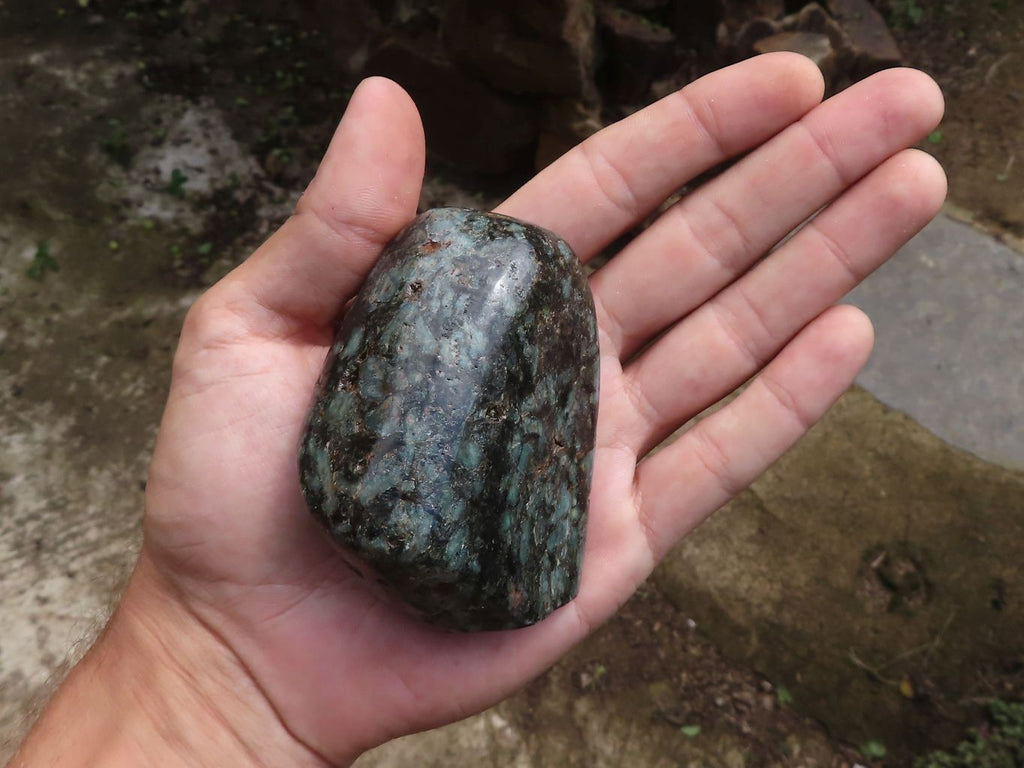 Polished Green Emerald In Matrix Standing Free Forms  x 6 From Sandawana, Zimbabwe - TopRock