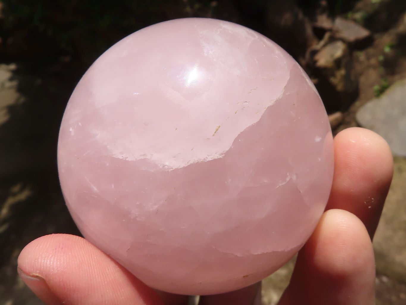 Polished Gemmy Pink Rose Quartz Spheres  x 6 From Ambatondrazaka, Madagascar - TopRock