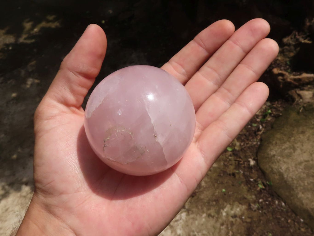 Polished Gemmy Pink Rose Quartz Spheres  x 6 From Ambatondrazaka, Madagascar - TopRock