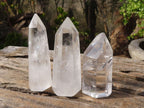 Polished Clear Quartz Crystal Points x 24 From Madagascar - Toprock Gemstones and Minerals 