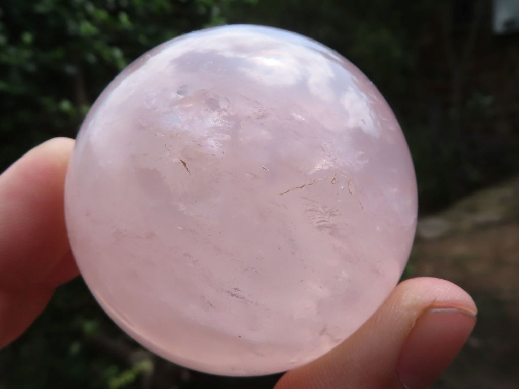 Polished Gemmy Pink Rose Quartz Spheres  x 6 From Ambatondrazaka, Madagascar - TopRock