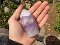 Polished Dream Amethyst Points x 6 From Madagascar - Toprock Gemstones and Minerals 