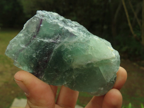 Natural Watermelon Fluorite Cobbed & Stone Sealed Selected Pieces x 5 From Uis, Namibia - TopRock
