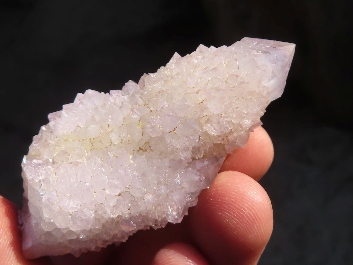 Natural Pale Lilac Spirit Amethyst Quartz Crystals x 20 From Boekenhouthoek, South Africa - Toprock Gemstones and Minerals 