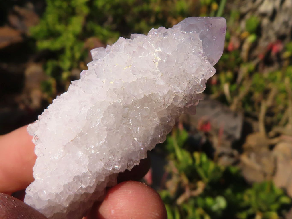 Natural Pale Lilac Spirit Amethyst Quartz Crystals x 20 From Boekenhouthoek, South Africa - Toprock Gemstones and Minerals 