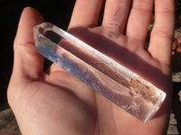 Polished Clear & Smokey Quartz Points  x 6 From Madagascar - Toprock Gemstones and Minerals 