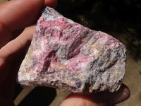 Natural Rough Red Rhodonite Cobbed Specimens  x 6 From Zimbabwe - TopRock