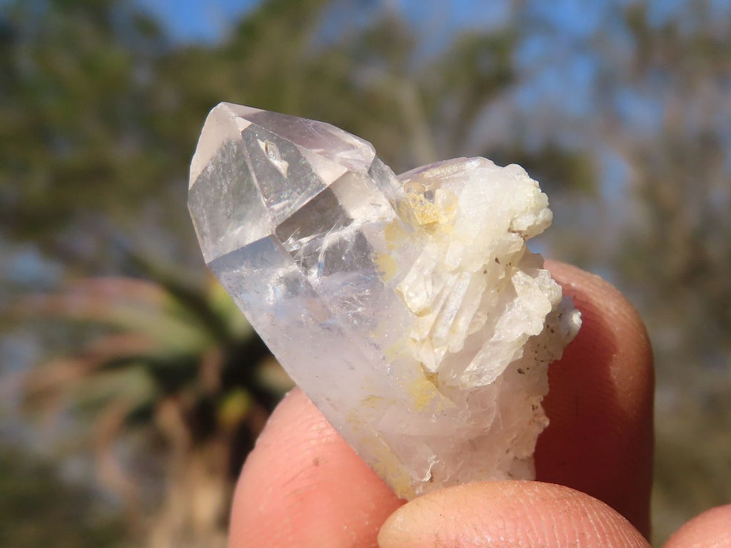 Natural Lovely Clear Brandberg Quartz Crystals x 35 From Brandberg, Namibia - Toprock Gemstones and Minerals 