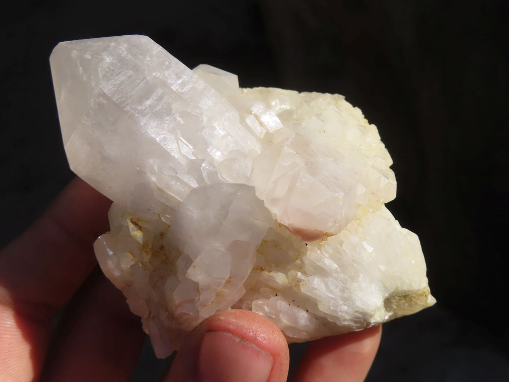 Natural Pineapple Quartz Clusters  x 4 From Madagascar - Toprock Gemstones and Minerals 