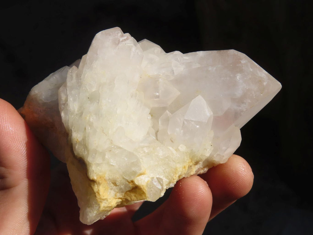 Natural Pineapple Quartz Clusters  x 4 From Madagascar - Toprock Gemstones and Minerals 