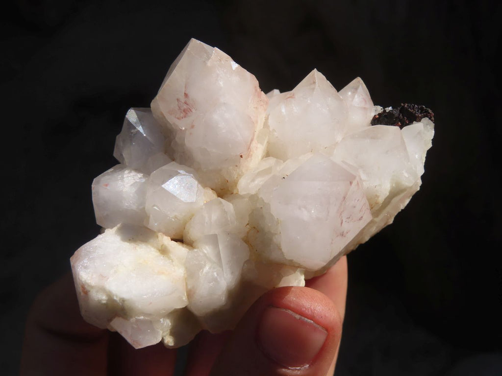 Natural Pineapple Quartz Clusters  x 4 From Madagascar - Toprock Gemstones and Minerals 