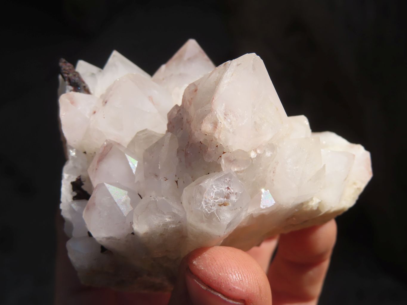 Natural Pineapple Quartz Clusters  x 4 From Madagascar - Toprock Gemstones and Minerals 