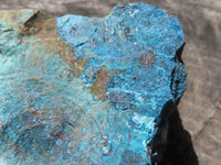 Natural Rough Blue Shattuckite Specimens  x 18 From Kaokoveld, Namibia - TopRock