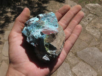 Natural Rough Blue Shattuckite Specimens  x 18 From Kaokoveld, Namibia - TopRock