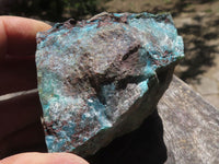 Natural Rough Blue Shattuckite Specimens  x 18 From Kaokoveld, Namibia - TopRock