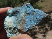 Natural Rough Blue Shattuckite Specimens  x 18 From Kaokoveld, Namibia - TopRock