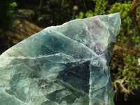 Polished One Side Polished Watermelon Fluorite Pieces  x 2 From Malawi - Toprock Gemstones and Minerals 