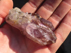 Natural Smokey / Window Amethyst Crystals  x 12 From Chiredzi, Zimbabwe - Toprock Gemstones and Minerals 