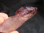 Natural Smokey / Window Amethyst Crystals  x 12 From Chiredzi, Zimbabwe - Toprock Gemstones and Minerals 