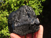 Natural Schorl Black Tourmaline Specimens x 2 From Erongo, Namibia