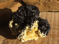 Natural Schorl Black Tourmaline Specimens x 3 From Erongo, Namibia