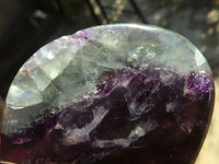 Polished Watermelon Fluorite Free Forms  x 12 From Uis, Namibia - Toprock Gemstones and Minerals 