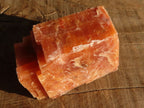 Natural New Sunset Orange Calcite Specimens x 12 From Spitzkop, Namibia - Toprock Gemstones and Minerals 