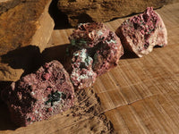 Natural Pink Salrose Cobaltion Dolomite Specimens  x 6 From Kakanda, Congo - Toprock Gemstones and Minerals 