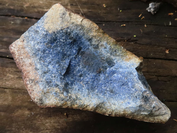 Natural Rare Blue Dumortierite Rough Specimens  x 6 From Mozambique - TopRock