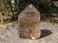 Polished Smokey Quartz Crystals  x 2 From Madagascar - TopRock