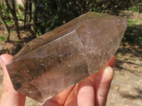 Polished Smokey Quartz Crystals  x 2 From Madagascar - TopRock