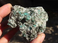 Natural Rare Emerald Mica In Matrix Cobbed Specimens x 10 From Mutoko, Zimbabwe - Toprock Gemstones and Minerals 