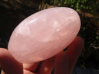 Polished Gemmy Pink Rose Quartz Standing Free Forms x 3 From Madagascar - Toprock Gemstones and Minerals 