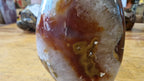 (+12 WEEKS!) Polished Large Carnelian Agate Gemstone Stranding Display Piece x 1 From Nosy Varika, Madagascar